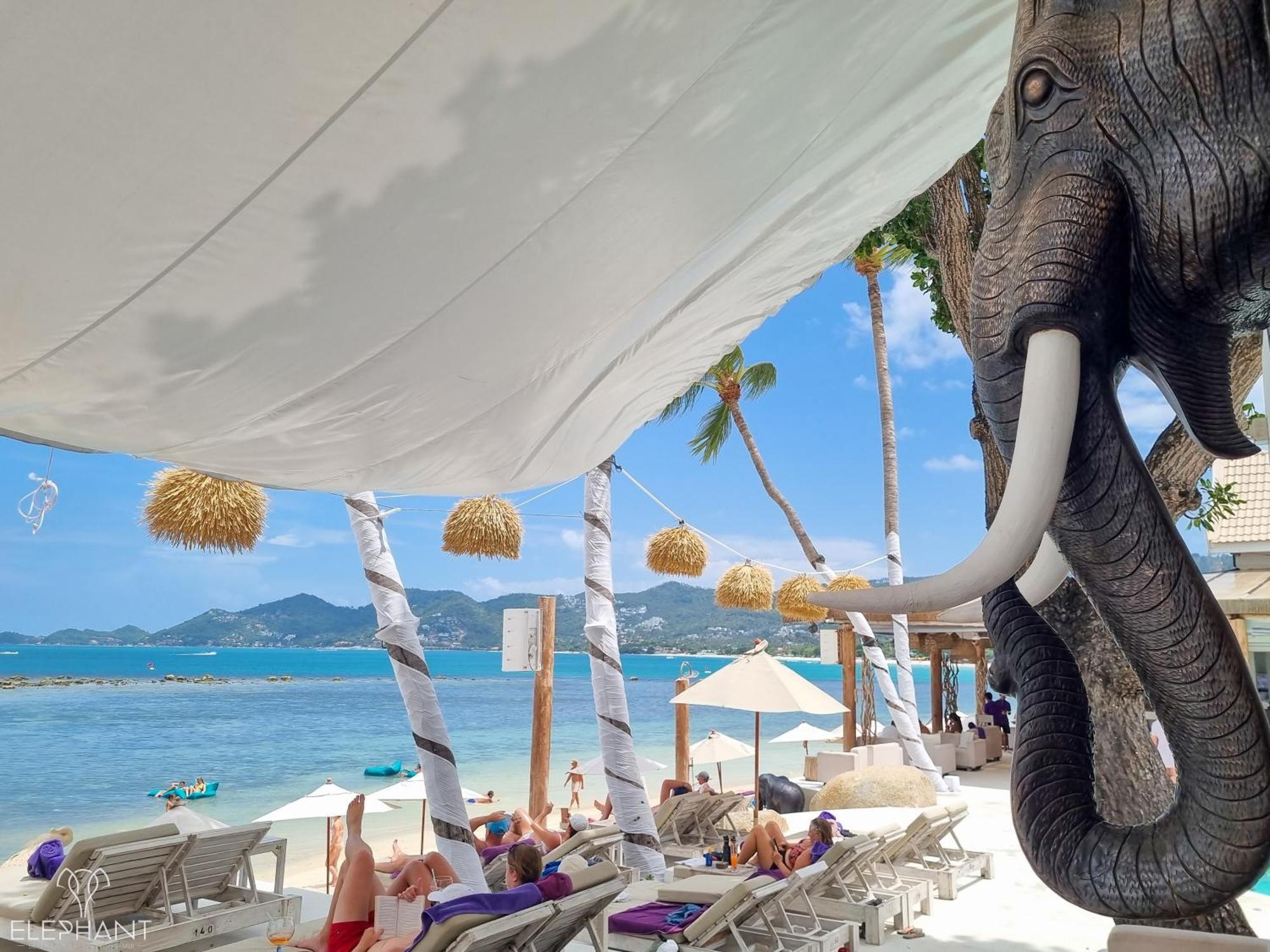 Elephant Beach Club & Resort Samui Pantai Chaweng Luaran gambar
