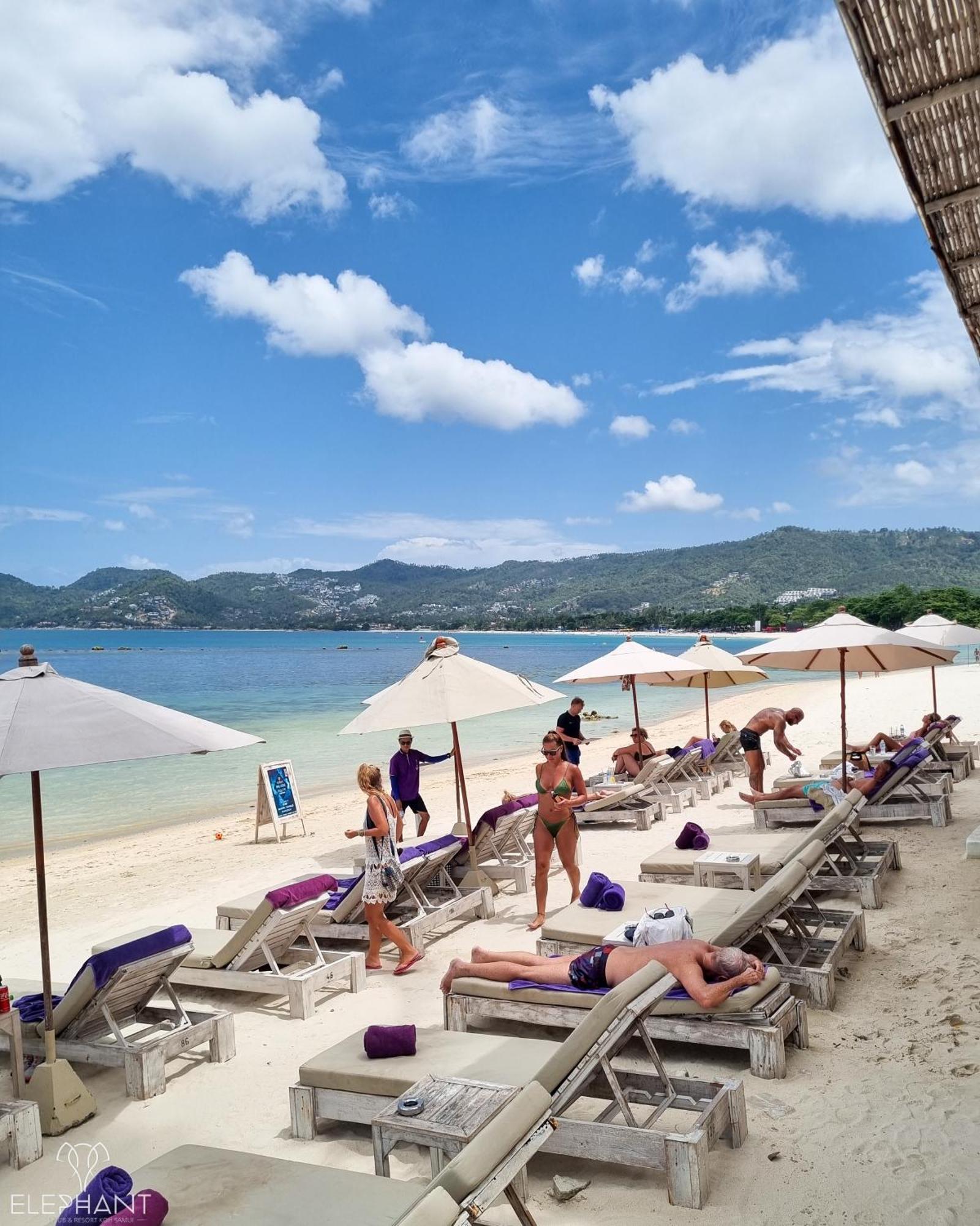 Elephant Beach Club & Resort Samui Pantai Chaweng Luaran gambar